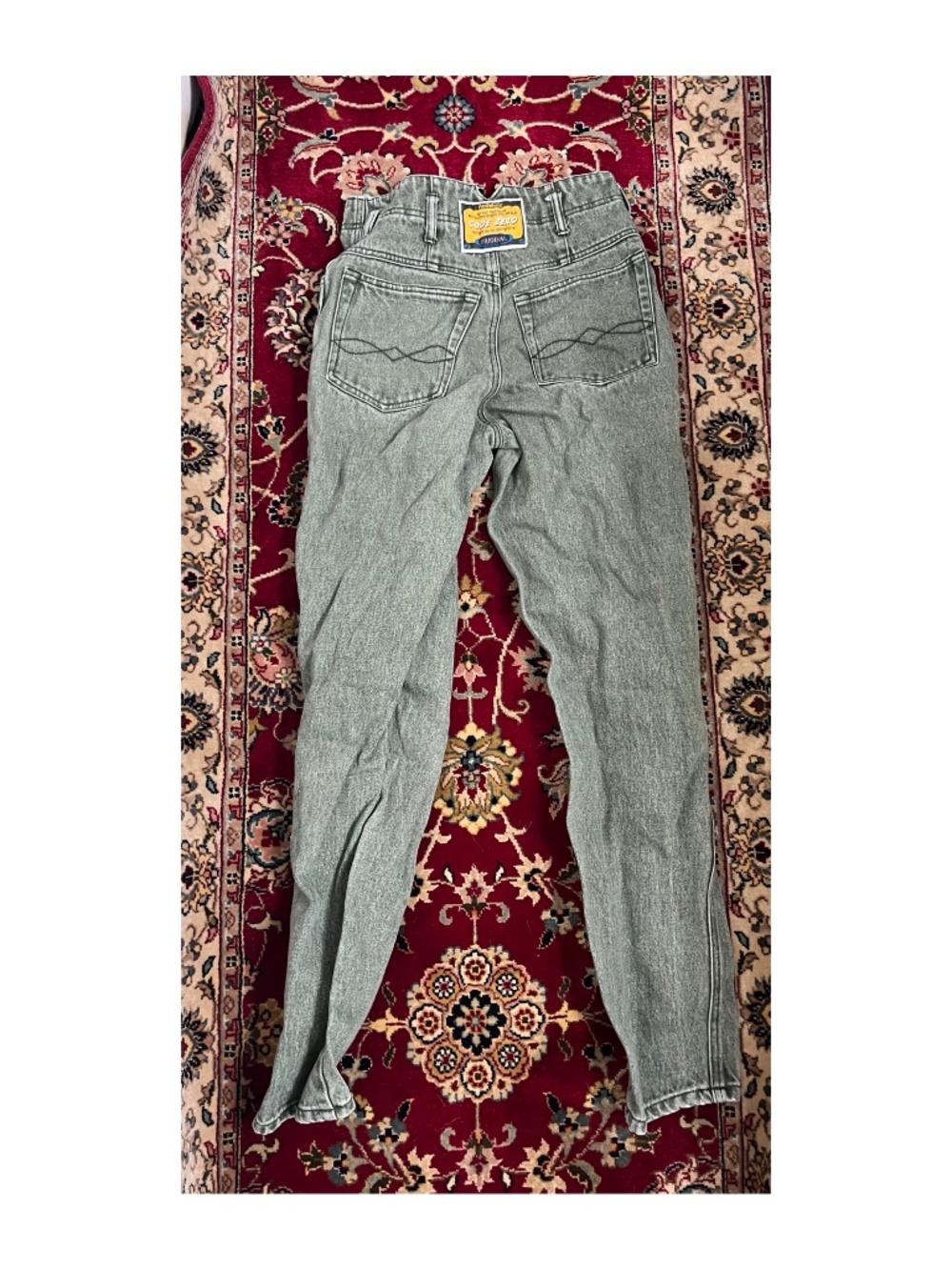 Code Zero Green Jeans - Picture 2 of 3